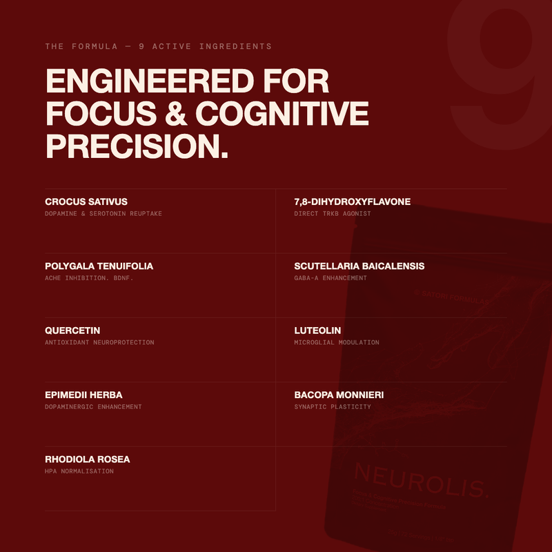 NEUROLIS - Focus & Cognitive Precision Formula